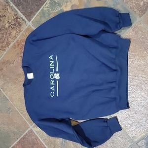 Vintage Carolina NC M.J. Soffe Crewneck Pullover spike embroidered sweatshirt
